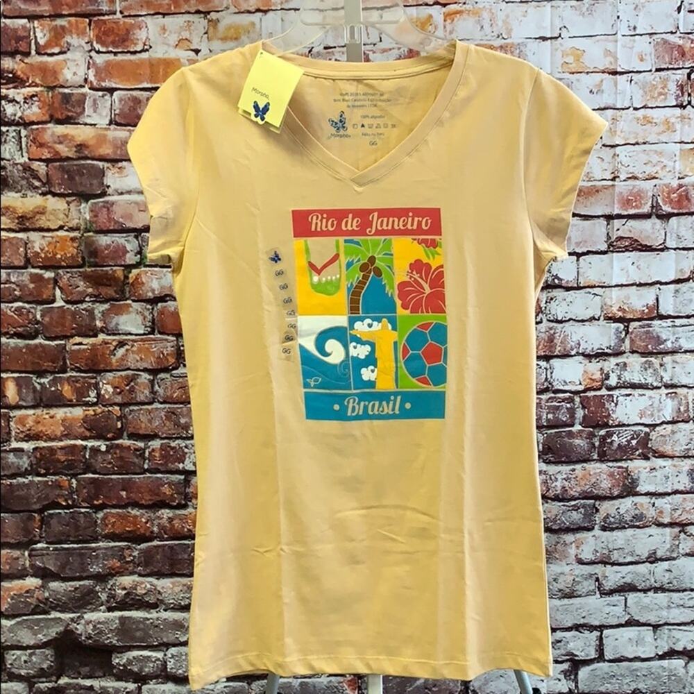 Morpho Beige Rio de Janeiro T-shirt